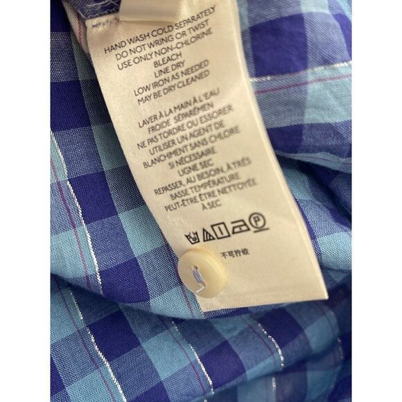 Anthropologie Pilcro Plaid Button Down Shirt Size S NWT - Picture 12 of 12